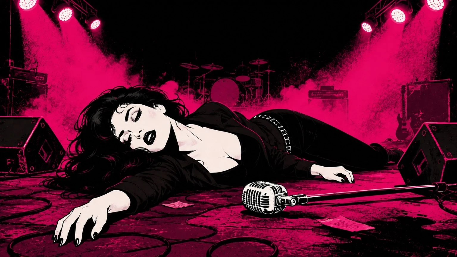 Maya Hart collapsed on the Main Stage